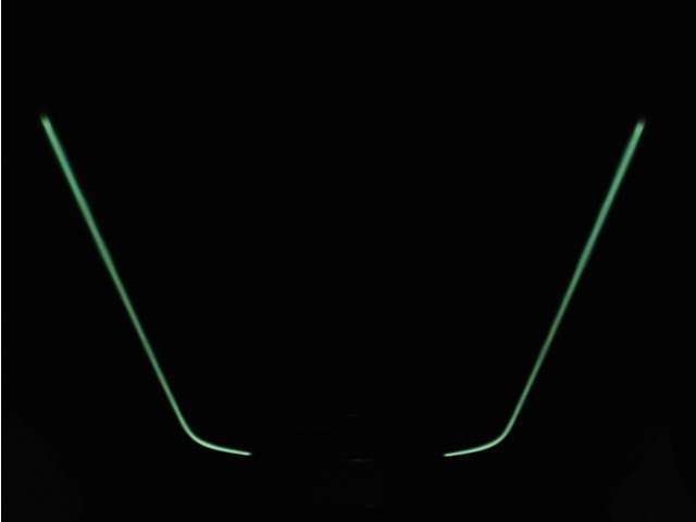 夜間に室内を照らしてくれるルームライトです