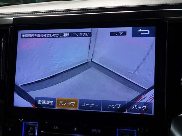 【バックモニター】バック時の必需品バックモニターを装備！駐車時の車庫入れやバック時の後方確認をサポートいたします！