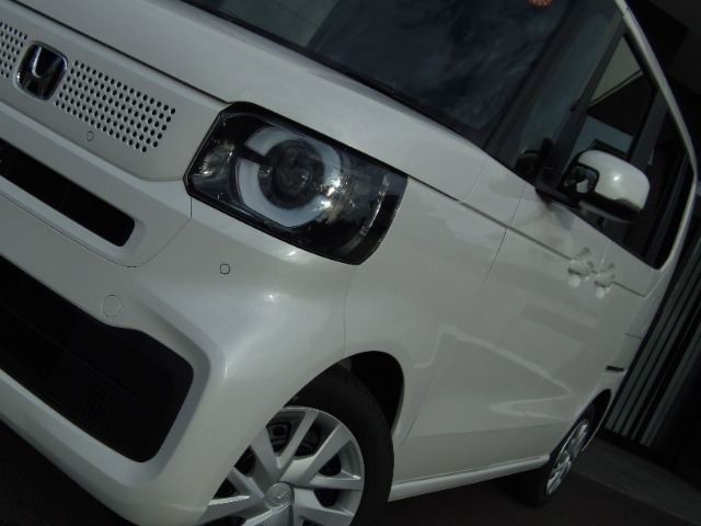 N-BOX届出済未使用車入庫！！ホンダセンシング搭載車！！フロント左右シートヒーター！！LEDヘッドライト！！緊急通報装置！！サイドカーテンエアバッグ！！障害物センサー！！オーディオレス仕様！！