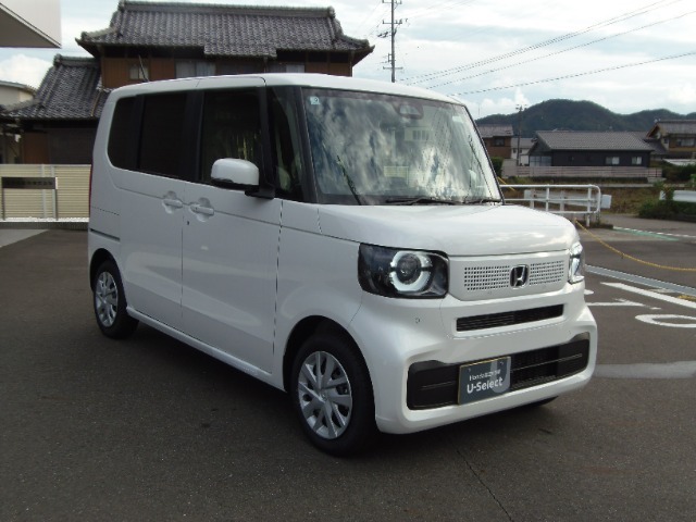 N-BOX届出済未使用車入庫！！ホンダセンシング搭載車！！フロント左右シートヒーター！！LEDヘッドライト！！緊急通報装置！！サイドカーテンエアバッグ！！障害物センサー！！オーディオレス仕様！！
