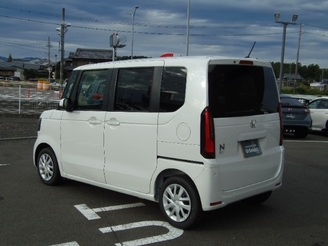 N-BOX届出済未使用車入庫！！ホンダセンシング搭載車！！フロント左右シートヒーター！！LEDヘッドライト！！緊急通報装置！！サイドカーテンエアバッグ！！障害物センサー！！オーディオレス仕様！！