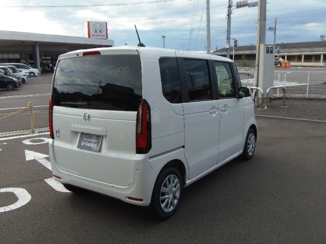 N-BOX届出済未使用車入庫！！ホンダセンシング搭載車！！フロント左右シートヒーター！！LEDヘッドライト！！緊急通報装置！！サイドカーテンエアバッグ！！障害物センサー！！オーディオレス仕様！！