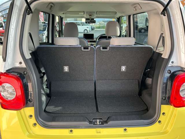 トランクスペースもしっかり確保されています