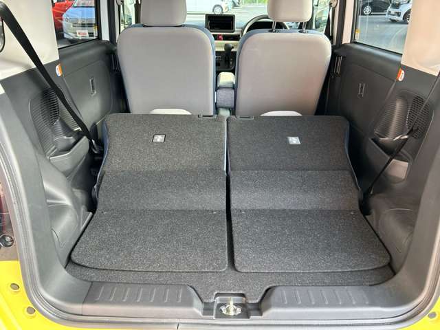 車内に広々とした空間が出きて、色々な使用状況にも対応します！