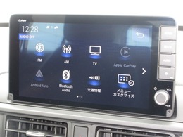 ナビゲーションはギャザズ9インチメモリーナビ(LXM-242ZFNi)が装着されております。AM、FM、フルセグTV、Bluetoothがご使用いただけます。