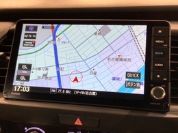 ギャザズナビ搭載です。知らない道も安心ですね！
