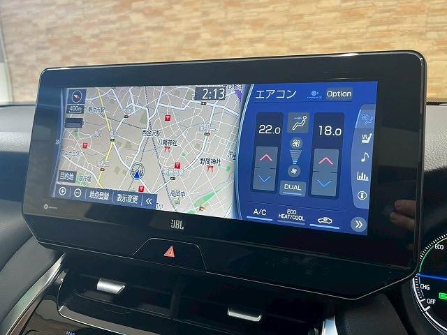 【純正メーカーナビ】装備でフルセグTV視聴やBluetooth等充実装備。