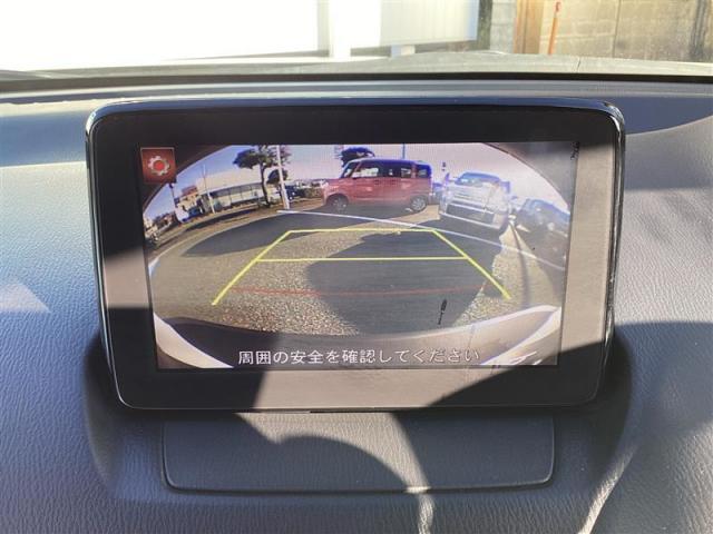 バックカメラは標準装備です。狭い駐車場も安心です。