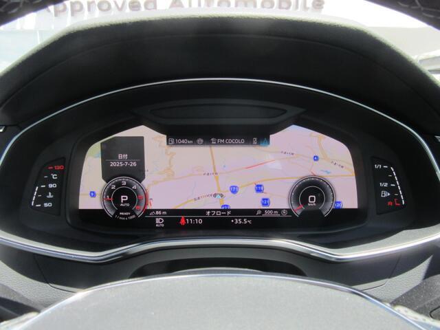 バーチャルコックピット。ODOメーターやオーディオ操作、電話通話選択、MAPの確認まで可能。