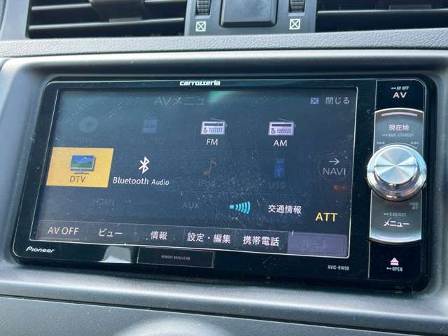 社外7インチナビ【AVIC-RW99】フルセグTV/Bluetooth/バックモニター