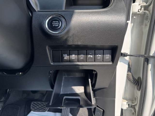 プッシュスタート/車線逸脱警報