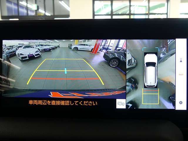 パノラミックビューモニタ搭載の為駐車時の安全確保が容易に行えます！