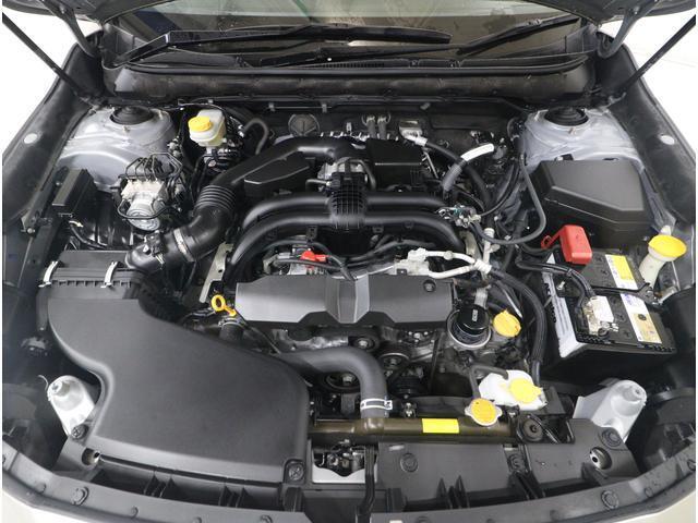 ■スバルと言えば水平対向エンジン。車体の低い位置に搭載されているので、万一の衝突時には、エンジンルームの下へ潜り込み、室内の乗員の被害軽減に貢献致します。