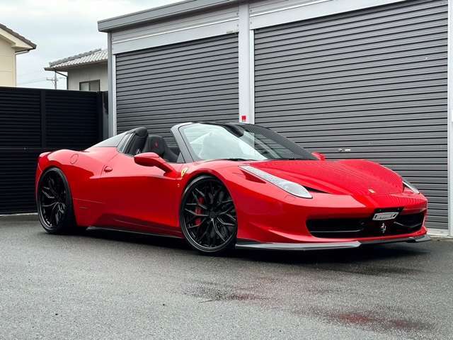 フェラーリ 458スパイダー F1 DCT 2013年 2.4万キロ (広島県