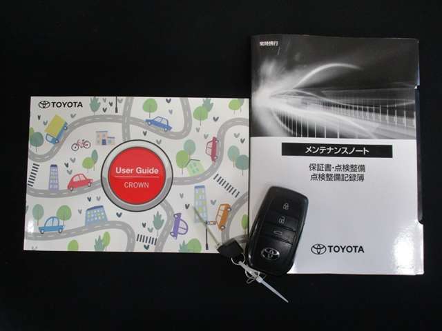 車両取扱説明書・メンテナンスノート付♪