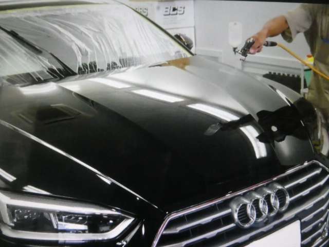 クウォーツガラスコーティングを施工させて頂き納車させて頂きます！！！