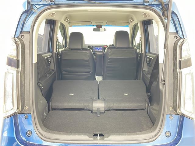 【シートアレンジ】乗せる人数、荷物によってシートをアレンジすれば、ダンボールなどの大きい荷物や、釣り具などの長尺物も載せられそうですね！