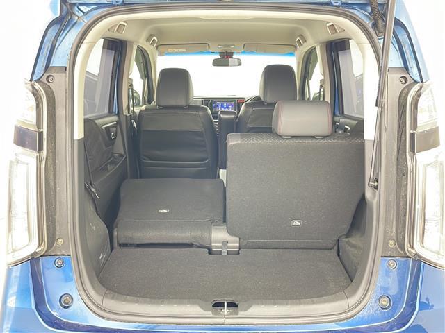 【シートアレンジ】乗せる人数、荷物によってシートをアレンジすれば、ダンボールなどの大きい荷物や、釣り具などの長尺物も載せられそうですね！