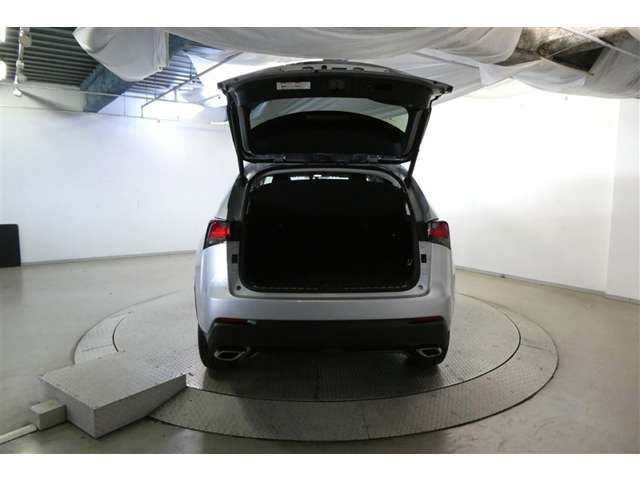 バックドアを開けた状態です。