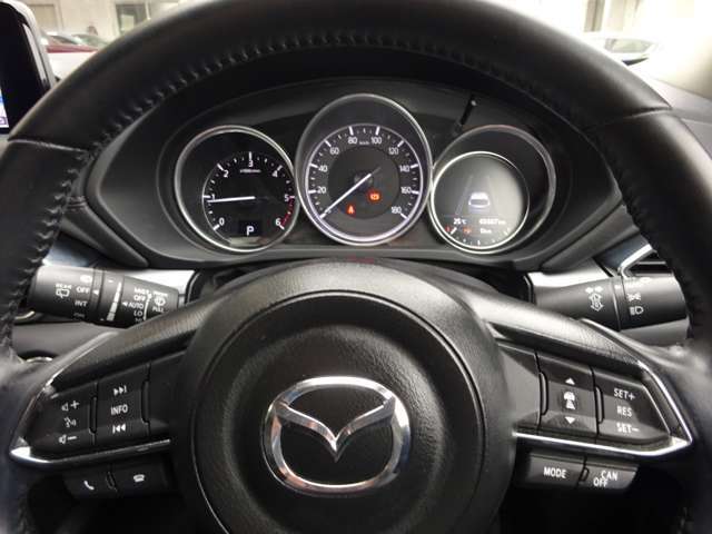 アクセルやブレーキペダルを踏まなくても定速・追従走行をすることで、運転手の負担を軽減してくれるサポート機能！
