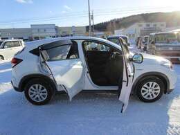 車高も高くて雪道にも強いです！