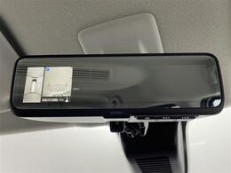 【バックミラー】大きくて見やすいので、後方を見るときも安心です！