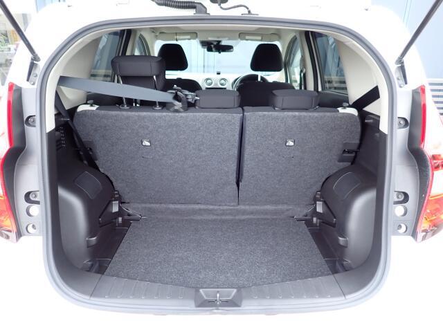 通常時のラケッジスペースです！大きな開口で荷物の乗せ降ろしも楽に行えます。