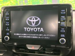 【8インチ　ディスプレイオーディオ】大画面のディスプレイはAppleCarPlayやAndroidAutoが利用可能。大きな画面でスマホナビアプリ等が利用いただけます♪