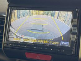 【バックカメラ】駐車時に後方がリアルタイム映像で確認できます。大型商業施設や立体駐車場での駐車時や、夜間のバック時に大活躍！運転スキルに関わらず、今や必須となった装備のひとつです！