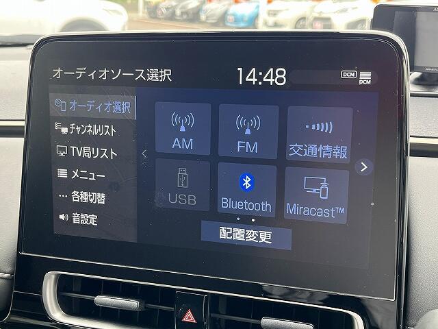ブラック基調のインパネがお洒落です♪