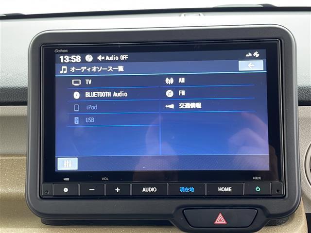 【フルセグTV/Bluetooth接続/iPod/AM/FM】