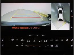 デジタルマルチビューモニター搭載！運転席から見にくい場所を映像でサポートします！！