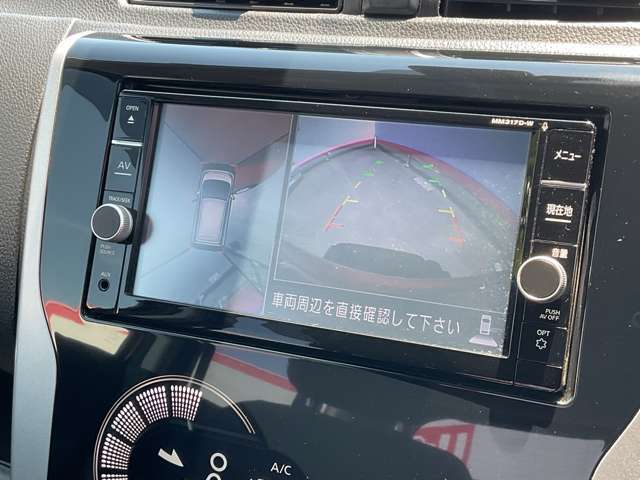 真上から見下ろせるアラウンドビューモニターです