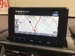 ギャザズナビ搭載です。知らない道も安心ですね！