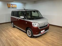 落ち着いた2トーンカラーのムーヴキャンバスが登場！ナビや全方位カメラ、ETC車載器など装備を揃えた1台です♪