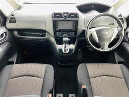 【インパネ全体】全方位で視界が広く、高い目線で運転もしやすいです！