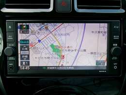 日産純正ナビ装着。操作しやすいので毎日のお出かけも安心。