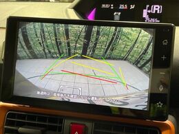 【バックカメラ】駐車時に後方がリアルタイム映像で確認できます。大型商業施設や立体駐車場での駐車時や、夜間のバック時に大活躍！運転スキルに関わらず、今や必須となった装備のひとつです！