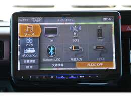 フルセグTV、HDMI/USB接続、Bluetooth接続、Amazon　Alexa搭載、Apple　CarPlay/Android　Autoでスマホアプリに対応＾＾