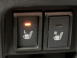 【シートヒーター】寒い日に重宝するシートヒーター！エアコンより早く温まってくれるので寒がりの人も安心ですね♪エアコンの温風は乾燥するから苦手、という方にもをおすすめです。