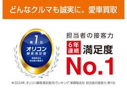 おかげさまで2024年のオリコン顧客満足度調査「担当者の接客力」でオートバックスカーズが6年連続1位に選出されました！今後とも車のことなら何でもご相談いただける店舗を目指して参ります！