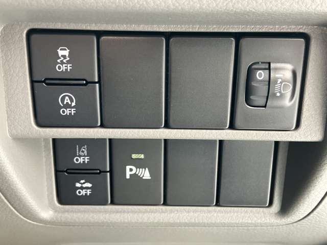 横滑り防止・アイドリングストップ・脱線防止・衝突軽減ブレーキ・障害物センサー