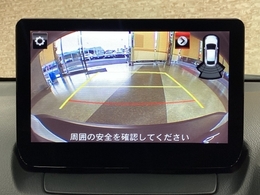 うれしいバックモニター付！後退時の不安感によるストレスから開放してくれます。