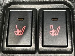 【シートヒーター】寒い日に重宝するシートヒーター！エアコンより早く温まってくれるので寒がりの人も安心ですね♪エアコンの温風は乾燥するから苦手、という方にもをおすすめです。