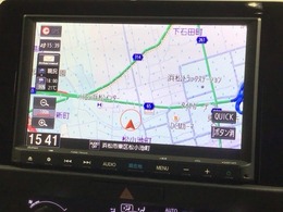 ギャザズナビ搭載です。知らない道も安心ですね！