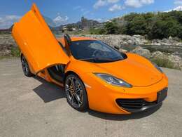 McLaren F1で初めて採用された、斜め上に開くディヘドラルドア。