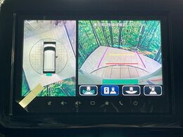【全方位モニター用カメラ】専用のカメラにより、上から見下ろしたような視点で360度クルマの周囲を確認することができます☆死角部分も確認しやすく、狭い場所での切り返しや駐車もスムーズに行えます。