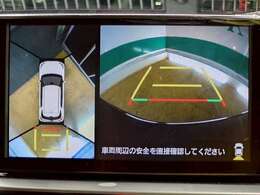 360°モニターが付いてます！