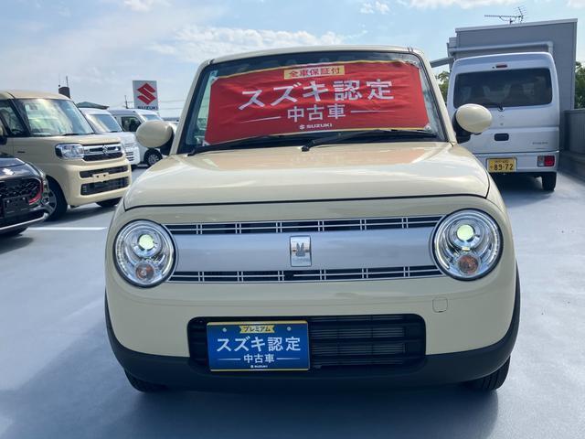 ＜令和6年式＞シフォンアイボリーメタリック。運転が楽しくなっちゃうかわいい車【ラパン】