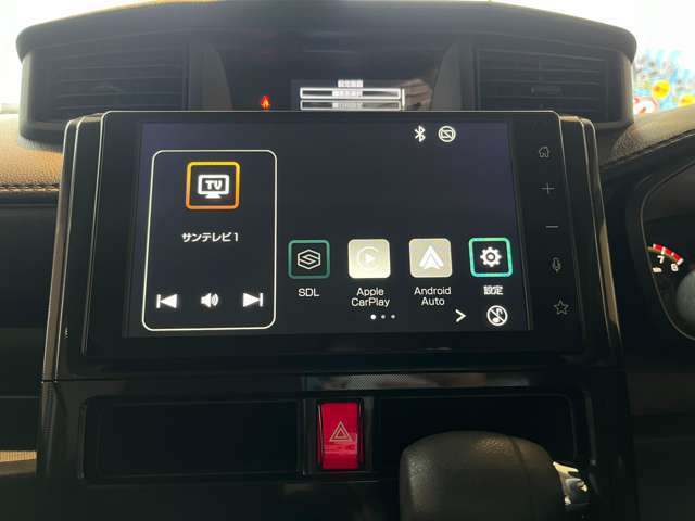 フルセグTV・CD・DVD再生・Bluetooth接続等がご利用いただけます！